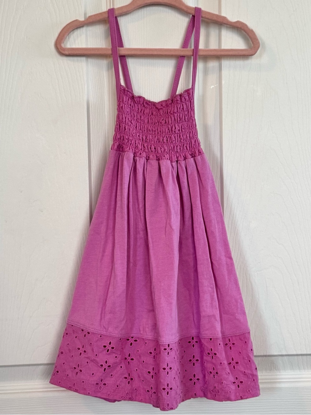 Splendid Toddler Pink Eyelet Dress